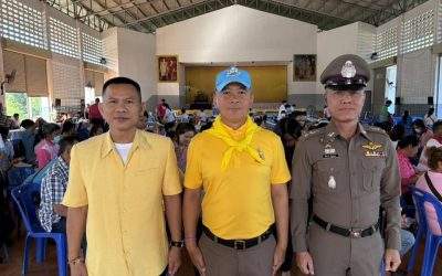 ชุดจิตอาสาร่วมบริจาคโลหิตประจำเดือน