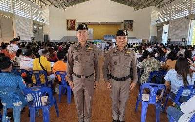 ตรวจเยี่ยมหน่วยอบรม คณะกรรมการประจำหน่วยเลือกตั้ง