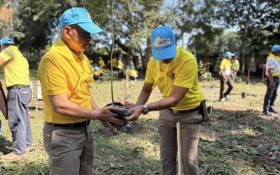 ร่วมกิจกรรมจิตอาสา ปรับปรุงภูมิทัศน์ และปลูกต้นไม้ เนื่องในโอกาสวันปิยมหาราช