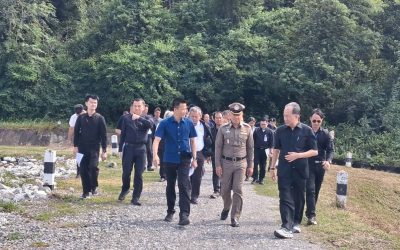 ร่วมงานติดตามโครงการบริหารจัดการน้ำอย่างยั่งยืนอ่างเก็บน้ำห้วยคล้าย อันเนื่องมาจากพระราชดำริ