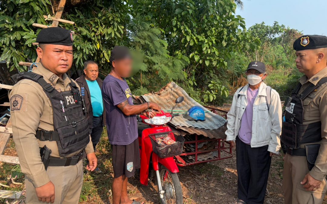 จับกุมตัวผู้ต้องหาลักทรัพย์